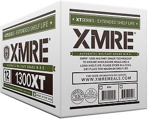 12 XMRE 1300XT MRE Food Kit